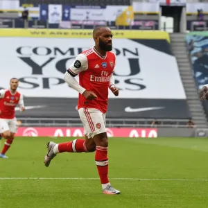 Alexis Lacazette Scores the Winner: Arsenal Triumph Over Tottenham in Premier League Clash (2019-20)