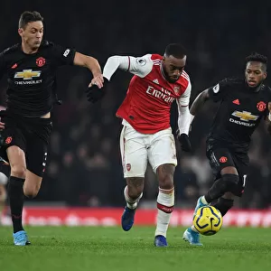 Alexis Lacazette's Sneaky Moves: Outsmarting Matic and Fred in Arsenal's Thrilling Victory over Manchester United