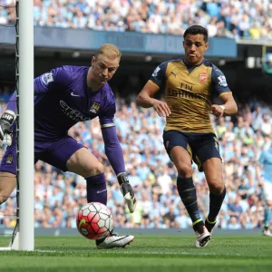 Alexis Sanches (Arsenal) Joe Hart (Man City)