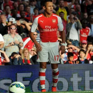 Alexis Sanchez: In Action for Arsenal in Premier League Clash Against Crystal Palace (2014/15)