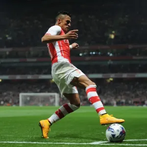 Alexis Sanchez in Action: Arsenal vs. Southampton, Capital One Cup 2014/15 Alexis Sanchez in Action: Arsenal vs. Southampton, Capital One Cup 2014/15