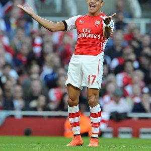 Alexis Sanchez in Action: Arsenal vs. Burnley (2014/15)