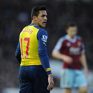 Alexis Sanchez in Action: Arsenal vs. West Ham United (2014-15) - Premier League Showdown