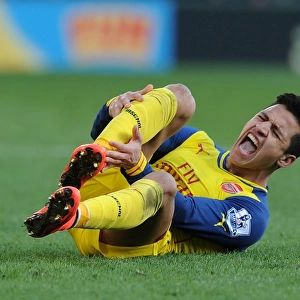 Alexis Sanchez: In Action for Arsenal vs. Crystal Palace, Premier League 2014-15