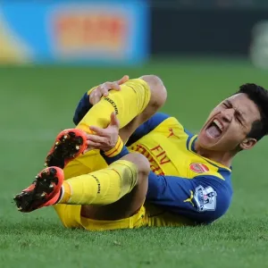 Alexis Sanchez: In Action for Arsenal vs. Crystal Palace, Premier League 2014-15 Alexis Sanchez: In Action for Arsenal vs. Crystal Palace, Premier League 2014-15