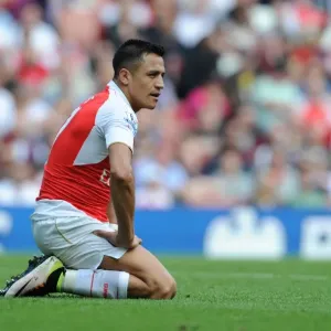 Alexis Sanchez in Action: Arsenal vs. Aston Villa, 2015-16 Premier League Alexis Sanchez in Action: Arsenal vs. Aston Villa, 2015-16 Premier League