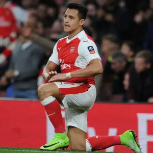 Alexis Sanchez in Action: Arsenal vs. Lincoln City - Emirates FA Cup Quarter-Final Alexis Sanchez in Action: Arsenal vs. Lincoln City - Emirates FA Cup Quarter-Final