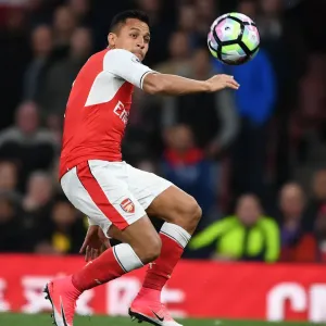 Alexis Sanchez in Action: Arsenal vs. West Ham United, Premier League 2016-17 Alexis Sanchez in Action: Arsenal vs. West Ham United, Premier League 2016-17