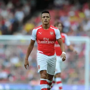 Alexis Sanchez in Action: Arsenal vs Benfica, Emirates Cup 2014 Alexis Sanchez in Action: Arsenal vs Benfica, Emirates Cup 2014