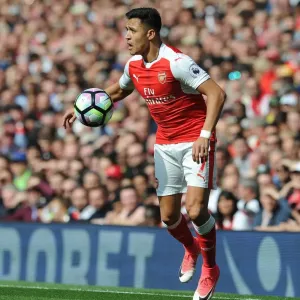 Alexis Sanchez in Action: Arsenal vs Manchester United, Premier League 2016-17 Alexis Sanchez in Action: Arsenal vs Manchester United, Premier League 2016-17
