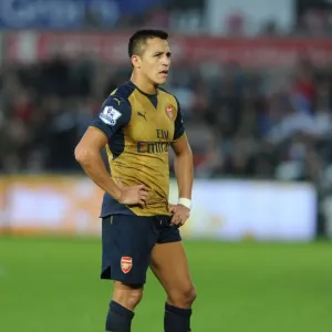 Alexis Sanchez in Action: Arsenal vs Swansea City (2015-16)
