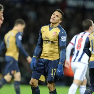 Alexis Sanchez in Action: Arsenal vs West Bromwich Albion, Premier League 2015-16 Alexis Sanchez in Action: Arsenal vs West Bromwich Albion, Premier League 2015-16