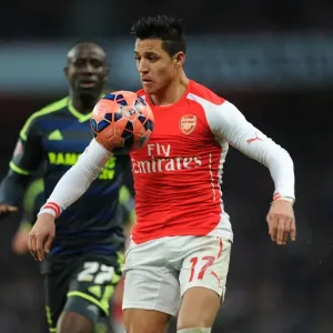 Alexis Sanchez in Action: Arsenal's FA Cup Victory over Middlesbrough