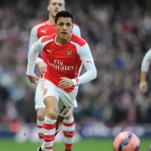 Alexis Sanchez in Action: Arsenal's FA Cup Victory over Middlesbrough