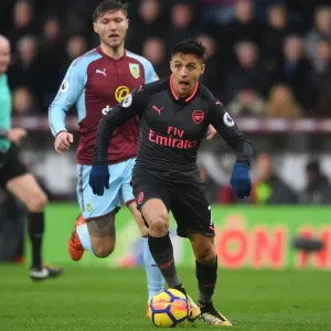 Alexis Sanchez in Action: Burnley vs. Arsenal, Premier League 2017-18 Alexis Sanchez in Action: Burnley vs. Arsenal, Premier League 2017-18
