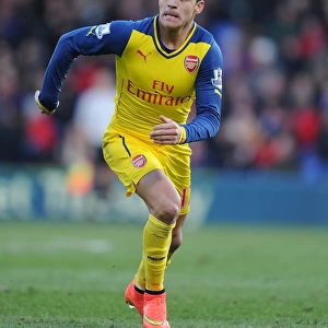 Alexis Sanchez in Action: Crystal Palace vs Arsenal, Premier League 2014-15