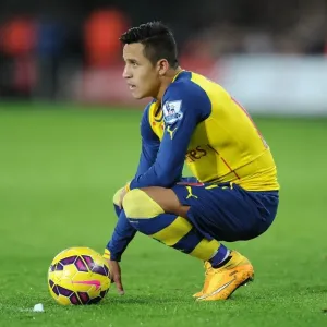 Alexis Sanchez in Action: Swansea City vs. Arsenal, Premier League 2014-15 Alexis Sanchez in Action: Swansea City vs. Arsenal, Premier League 2014-15