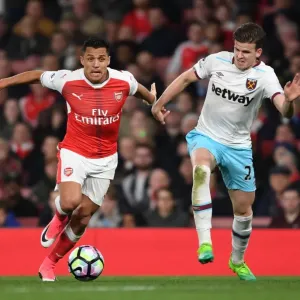 Alexis Sanchez: Agile Star Outmaneuvers Sam Byram during Arsenal's Victory over West Ham Alexis Sanchez: Agile Star Outmaneuvers Sam Byram during Arsenal's Victory over West Ham
