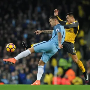 Prints of Season 2016-17 Prints: Manchester City v Arsenal 2016-17