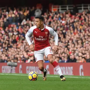 Alexis Sanchez (Arsenal). Arsenal 2: 1 Swansea City. Premier League. Emirates Stadium Alexis Sanchez (Arsenal). Arsenal 2: 1 Swansea City. Premier League. Emirates Stadium