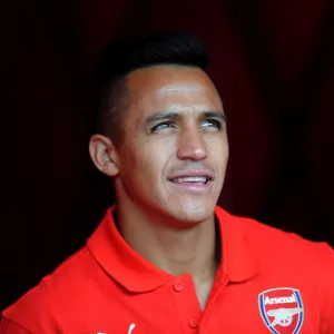 Alexis Sanchez (Arsenal). Arsenal 5: 1 Benfica. The Emirates Cup, Day 1. Emirates Stadium, 2 / 8 / 14