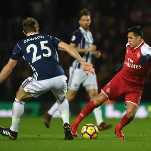 Alexis Sanchez (Arsenal) Craig Dawson (WBA)