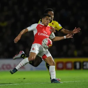 Alexis Sanchez (Arsenal) Ikechi Anya (Watford)