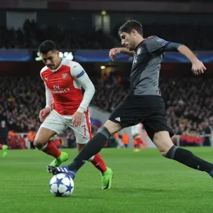 Alexis Sanchez (Arsenal) Javi Martinez (Bayern) Alexis Sanchez (Arsenal) Javi Martinez (Bayern)