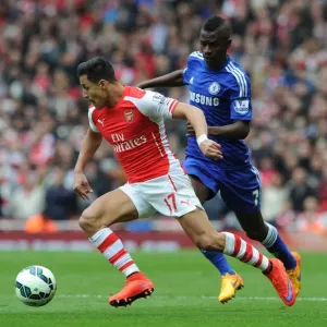 Alexis Sanchez (Arsenal) Ramires (Chelsea). Arsenal 0: 0 Chelsea. Barclays Premier League Alexis Sanchez (Arsenal) Ramires (Chelsea). Arsenal 0: 0 Chelsea. Barclays Premier League