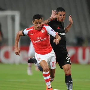 Prints of Season 2014-15 Prints: Besiktas v Arsenal 2014-15