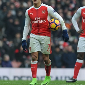 Alexis Sanchez: Arsenal vs. Hull City (2016-17) - In Action