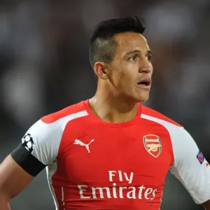 Alexis Sanchez: Arsenal's Champion in Action against Besiktas, UEFA Champions League 2014 Alexis Sanchez: Arsenal's Champion in Action against Besiktas, UEFA Champions League 2014