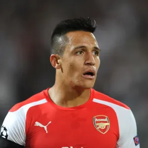 Alexis Sanchez: Arsenal's Champion in UEFA Champions League Clash against Besiktas, Istanbul 2014 Alexis Sanchez: Arsenal's Champion in UEFA Champions League Clash against Besiktas, Istanbul 2014