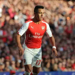 Alexis Sanchez: Arsenal's Dynamic Force in Action against Crystal Palace, Premier League 2014/15 Alexis Sanchez: Arsenal's Dynamic Force in Action against Crystal Palace, Premier League 2014/15