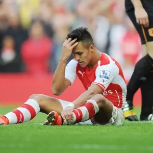 Alexis Sanchez: Arsenal's Dynamic Force in Action against Hull City, Premier League 2014-15 Alexis Sanchez: Arsenal's Dynamic Force in Action against Hull City, Premier League 2014-15