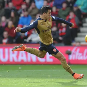 Alexis Sanchez: Arsenal's Radiant Forward Dazzles in Premier League Clash Against Bournemouth, 2015-16