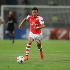 Alexis Sanchez: Arsenal's Star Forward in Action against Besiktas, UEFA Champions League Qualifier (2014) Alexis Sanchez: Arsenal's Star Forward in Action against Besiktas, UEFA Champions League Qualifier (2014)