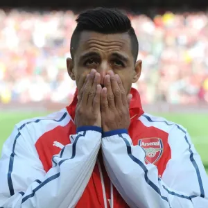 Alexis Sanchez: Arsenal's Star Forward in Action against AS Monaco (Emirates Cup 2014)