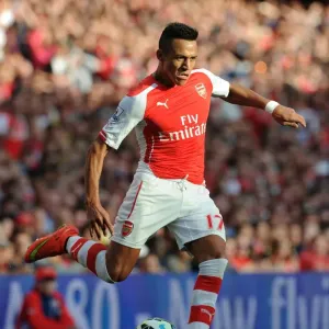 Alexis Sanchez: Arsenal's Star Player in Action vs Crystal Palace, Premier League 2014/15