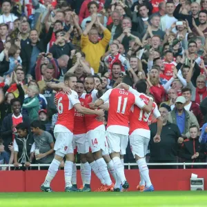 Season 2015-16 Prints: Arsenal v Manchester United 2015/16