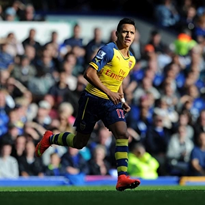Alexis Sanchez: Intense Action from Everton vs. Arsenal, Premier League 2014/15