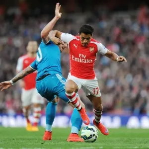 Alexis Sanchez Outsmarts Connor Wickham: Arsenal vs Sunderland, 2014-15 Premier League Alexis Sanchez Outsmarts Connor Wickham: Arsenal vs Sunderland, 2014-15 Premier League