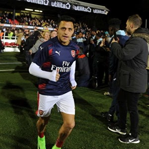 Alexis Sanchez Prepares for Arsenal's FA Cup Battle at Sutton United