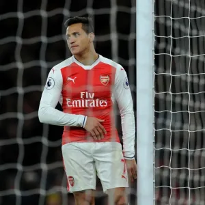 Alexis Sanchez Print - Premier League Action 2016