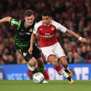 Alexis Sanchez Scores for Arsenal against Doncaster in Carabao Cup Third Round Alexis Sanchez Scores for Arsenal against Doncaster in Carabao Cup Third Round