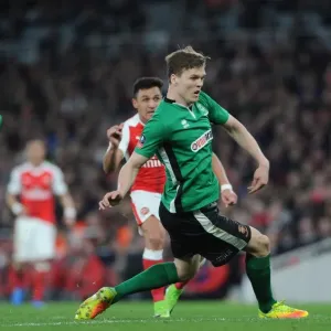 Alexis Sanchez Scores Arsenal's Fourth Goal: Arsenal v Lincoln City, Emirates FA Cup Quarter-Final Alexis Sanchez Scores Arsenal's Fourth Goal: Arsenal v Lincoln City, Emirates FA Cup Quarter-Final