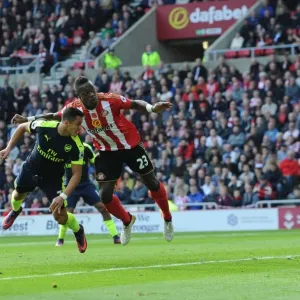 Alexis Sanchez Scores Dramatic Goal Past Lamine Kone in Sunderland vs. Arsenal (2016-17)