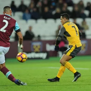 Alexis Sanchez Scores Thrilling Fifth Goal Against Winston Reid in West Ham vs Arsenal Premier League Clash Alexis Sanchez Scores Thrilling Fifth Goal Against Winston Reid in West Ham vs Arsenal Premier League Clash