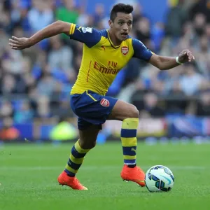 Alexis Sanchez: Thrilling Premier League Debut - Everton vs. Arsenal, 2014/15