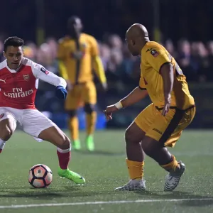 Alexis Sanchez vs. Simon Downer: A FA Cup Fifth Round Battle - Sutton United's Surprising Showdown with Arsenal
